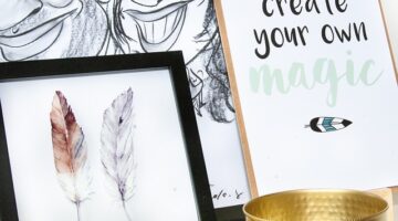 Vytvořte si vlastní bytové dekorace: Praktické nápady pro DIY